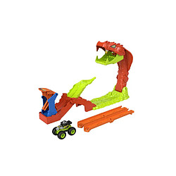 Hot Wheels Monster Trucks Playset L'Attaque du Serpent Bone Shaker 1:64