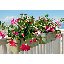 Avis Stefanplast Balconnière plastique - Vert olive