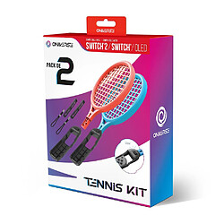 Tennis Kit Pack 2 Raquettes-Contrôleurs Oniverse pour Nintendo Switch