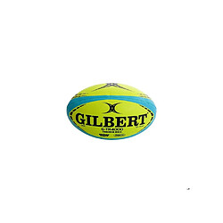 Gilbert G-TR4000 Ballon d'entraînement rugby Taille 4 fluo jaune