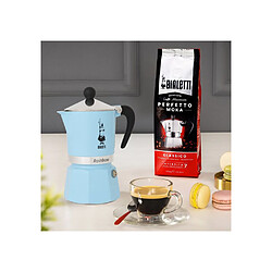 Avis Bialetti Moka Express Rainbow 6 tasses 300 ml cafetière moka bleu