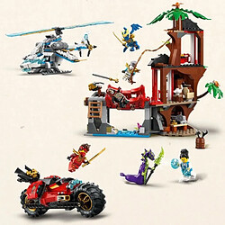 Avis 71857 Set LEGO NINJAGO Maison-arbre 3 niveaux et véhicules 642 pièces