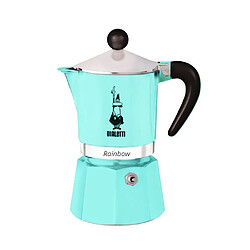 Bialetti Moka Express Rainbow 6 tasses 300 ml cafetière moka bleu 