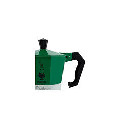 Bialetti La Mokina Italia Cafetière italienne 1 tasse 40 ml 8006363014212 Vert/Rouge