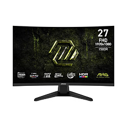 MSI MAG275CFX24 Écran gaming 27" incurvé Full HD 240Hz 0,5ms