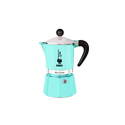Bialetti Moka Express Rainbow 6 tasses 300 ml cafetière moka bleu