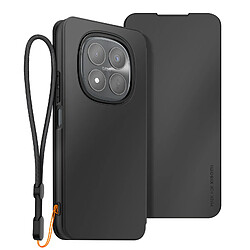 Xfm Étui pour Redmi Note 15 Pro Plus 5G avec Porte-carte et Dragonne Amovible Noir