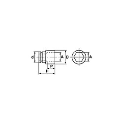 Avis Sam Outillage NC-23 Douille d'impact 3/4" 23 mm 6 pans courte