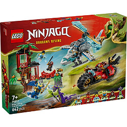 71857 Set LEGO NINJAGO Maison-arbre 3 niveaux et véhicules 642 pièces