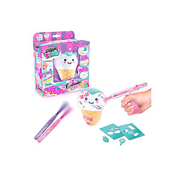 Canal Toys AIR 071 Mini peluche à décorer Food'Tastic - kit créatif glace