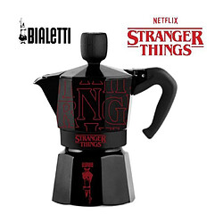 Bialetti Moka Express 5407 Cafetière moka 6 tasses Stranger Things USB-C musical