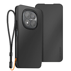 Xfm Étui pour Redmi Note 15 Pro 5G avec avec Porte-carte et Dragonne Amovible Noir