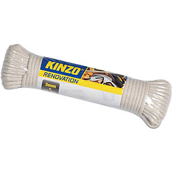 Kinzo CORDON 3MM 15M EDO871125298022 torsadé naturel