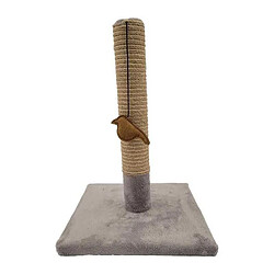 Tyrol Birdy AAAOU09650 Griffoir 42 cm Sisal avec jouet suspendu