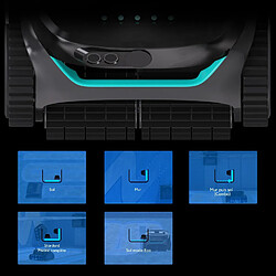 Avis Robot piscine électrique sans fil 2h max d'autonomie - WYBOT C2 PRO - WYBOT
