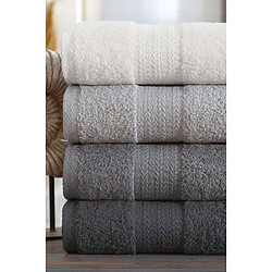 Acheter Ensemble de 4 Serviettes de Main - 50 x 85 cm - Gris