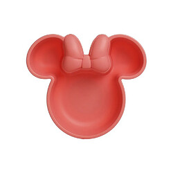 Bol bébé 3 compartiments Minnie THERMOBABY réf. 13311 corail