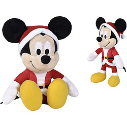 Simba Mickey Mouse Peluche 25 cm SIB6315870447NP - Déguisement Père Noël