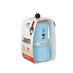 Bialetti Moka Express Rainbow 6 tasses 300 ml cafetière moka bleu pas cher
