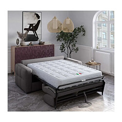 Mondo EUREKA Canapé-lit 3 places Express EUR3LTCO22-CD Como 22 Graphite 200x102x95 cm