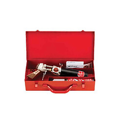 Guilbert Express 6364 Chalumeau/fer à souder pour couvreur portable Piezo 1,3 kW avec 2 cartouches