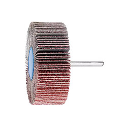 Pferd F 8030/6 A 40 Meule à lamelles montée Ø80×30 mm arbre Ø6 mm K.40