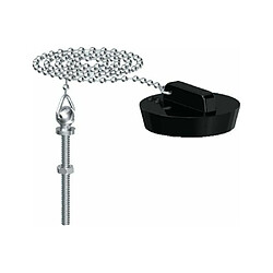 Watts Industries Bouchon d'évier à chaînette perlée 30 cm 4542063 pour vidage 35-40 mm