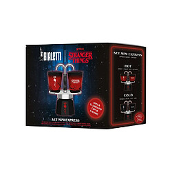 Acheter Bialetti Mini Express Mini Moka 130 ml + 2 tasses thermosensibles Stranger Things - Edition limitée