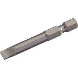 Sam Outillage E-312-F5,5 Embouts 1/4" pour matériaux tendres lot de 3 - 49 mm fente