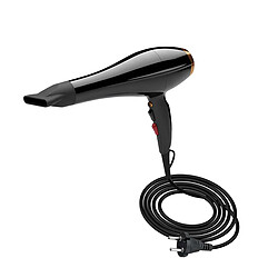 Avizar Sèche-cheveux Élancé 1550W avec Fonction Réduction Sonore Noir / Or