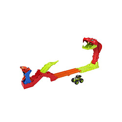Hot Wheels Monster Trucks Playset L'Attaque du Serpent Bone Shaker 1:64 pas cher