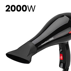 Acheter Avizar Sèche-cheveux Filaire 2000W Air Chaud et Air Froid Noir / Rouge