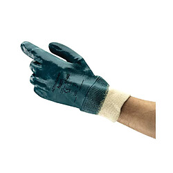 Ansell 47 402 Gant de manutention nitrile bleu taille 8