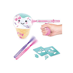 Canal Toys AIR 071 Mini peluche à décorer Food'Tastic - kit créatif glace pas cher