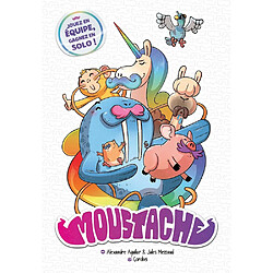 Lumberjack LUM101MO Jeu de cartes party Moustache — 3-6 joueurs 20 min