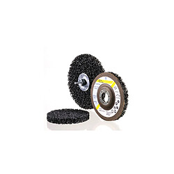 Hermes Abrasives Webrax Multiclean Disque de décapage 125 x 22 mm alésage 22 mm carbure de silicium