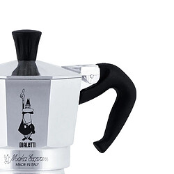 Bialetti Moka Express Pot à moka Aluminium Noir pas cher
