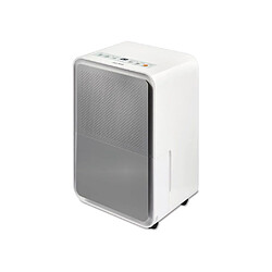 Stylies STY7640115593672 Déshumidificateur portable 12 L/j 2,5 L Blanc/gris