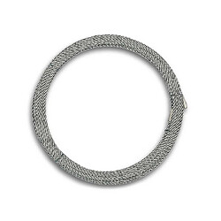 Chapuis C220L Câble acier galvanisé 7x7 2 mm 20 m âme textile