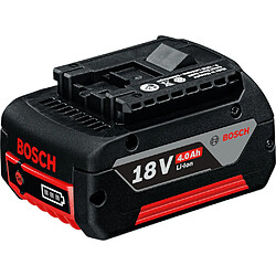 Bosch 1600A02A2S Pack de 6 batteries GBA 18V 4,0Ah Li-Ion avec L-BOXX