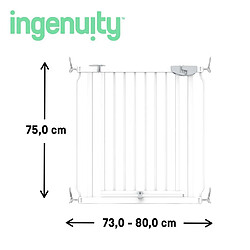Ingenuity Doorway Series Easy Install Barrière de sécurité pression 73-80 cm H74 cm