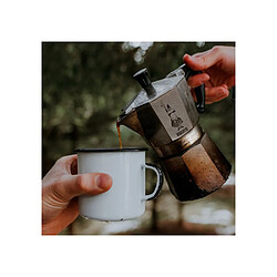 Acheter Bialetti Moka Express 2 tasses 90 ml cafetière italienne inox