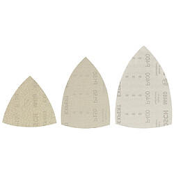 Bosch Expert M480 Feuilles abrasives réticulées triangle 93x93mm G320 pack 10