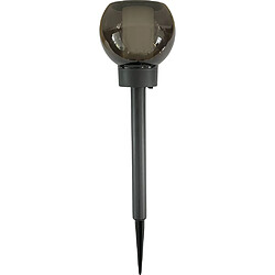 Galix G2625 Lanterne solaire extérieure effet flamme Ø105 mm H416 mm 12 LED ambre