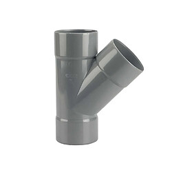 Culotte PVC double femelle 45° DN125 3026028 WAVIN