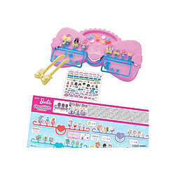 35137 Aquabeads Barbie Kit Manucure 40 ongles press-on multicolore pas cher
