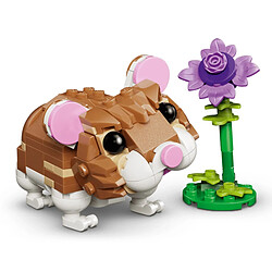 Acheter LEGO Creator 3 en 1 Hamster Adorable avec Fleur - 31376