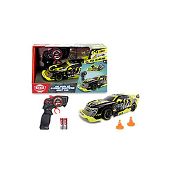 Dickie Toys DI-201104011 Voiture RC Drift 1:24 Audi S1 E-Tron Quattro noire/jaune 22 cm
