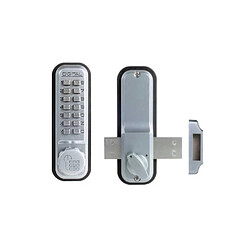 Unitecnic U300.1.010 Serrure à code mécanique applique UNICODE 2200 4–6 chiffres aluminium
