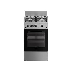 Indesit I5G1KMS Cuisinière gaz 50 cm 4 feux inox
